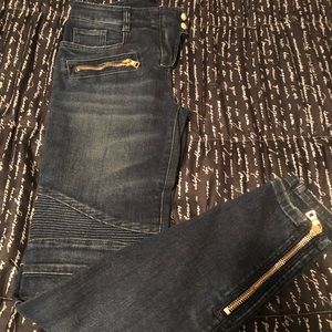 Balmain Jeans worn once purchased from Saks.